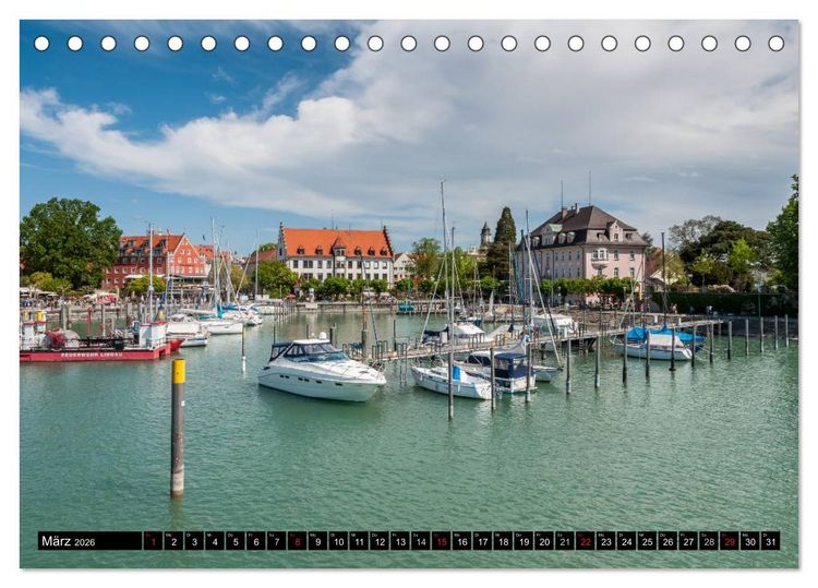 Produktbild: Kulturlandschaft Bodensee - Teil II (Tischkalender 2026 DIN A5 quer), CALVENDO Monatskalender