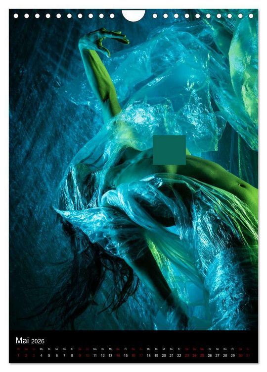 Produktbild: Plastik im Ozean (Wandkalender 2026 DIN A4 hoch), CALVENDO Monatskalender