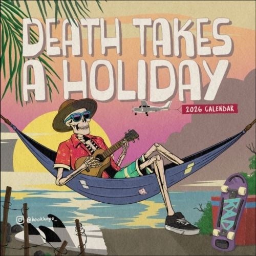 Produktbild: Death Takes a Holiday 2026 Wall Calendar