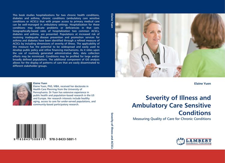 Produktbild: Severity of Illness and Ambulatory Care Sensitive Conditions