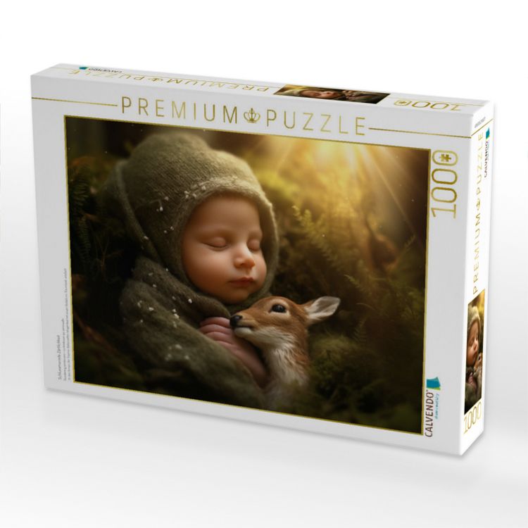 Produktbild: CALVENDO Puzzle Schlummernde Z&auml;rtlichkeit | 1000 Teile Lege-Gr&ouml;&szlig;e 64x48cm Foto-Puzzle f&uuml;r gl&uuml;ckliche Stunden