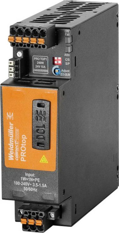 Produktbild: Weidm&uuml;ller 2466880000 Schaltnetzger&auml;t 24 V/DC 10A 240W Inhalt 1St.
