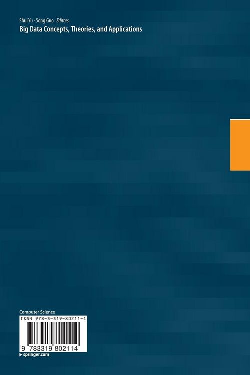 Produktbild: Big Data Concepts, Theories, and Applications