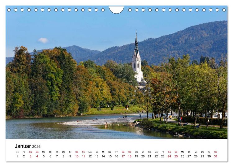 Produktbild: Bad T&ouml;lz - Perle an der Isar (Wandkalender 2026 DIN A4 quer), CALVENDO Monatskalender