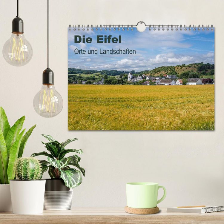 Produktbild: Die Eifel - Orte und Landschaften (Wandkalender 2026 DIN A4 quer), CALVENDO Monatskalender