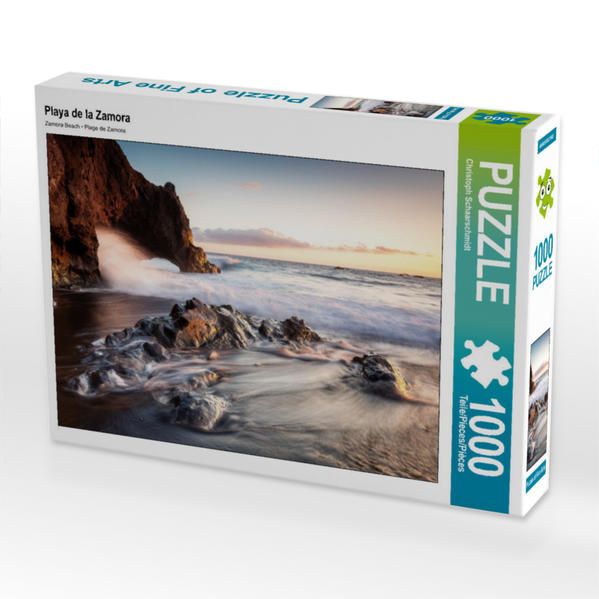 Produktbild: CALVENDO Puzzle Playa de la Zamora | 1000 Teile Lege-Gr&ouml;&szlig;e 64x48cm Foto-Puzzle f&uuml;r gl&uuml;ckliche Stunden