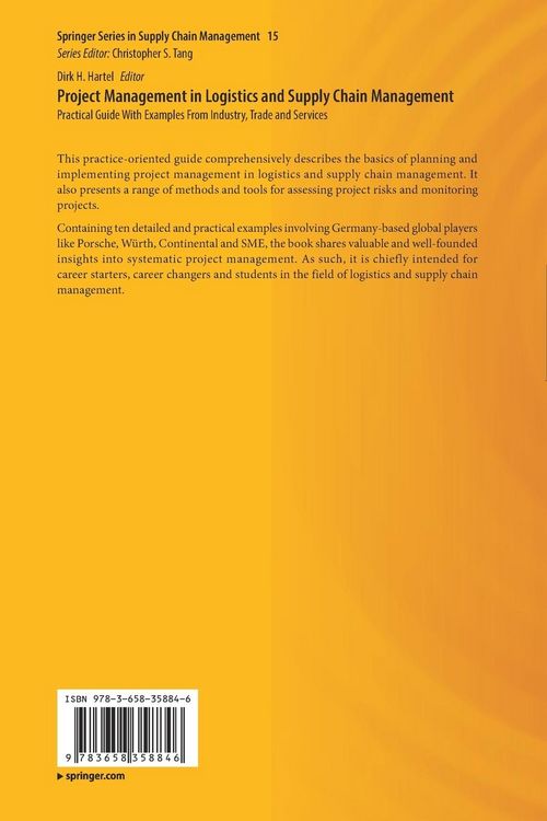 Produktbild: Project Management in Logistics and Supply Chain Management