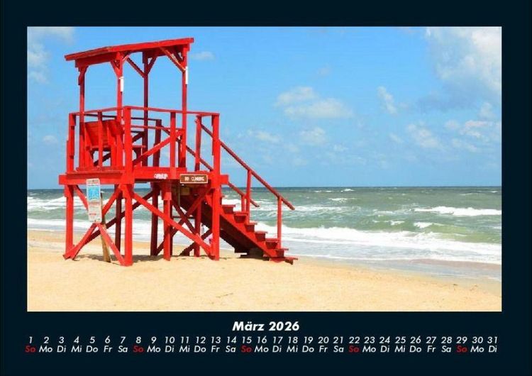 Produktbild: Str&auml;nde der Welt 2026 Fotokalender DIN A4