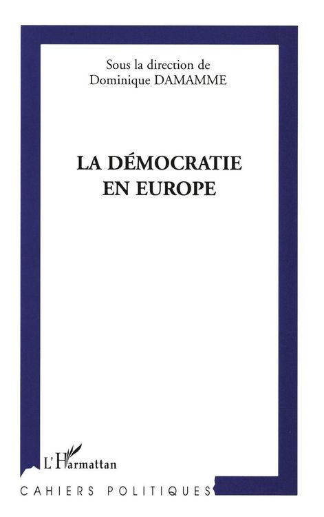 Produktbild: La d&eacute;mocratie en Europe