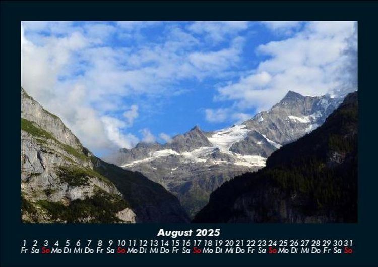 Produktbild: Bergige Welten 2025 Fotokalender DIN A5