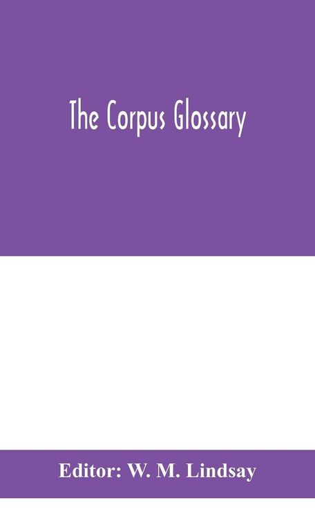 Produktbild: The Corpus Glossary