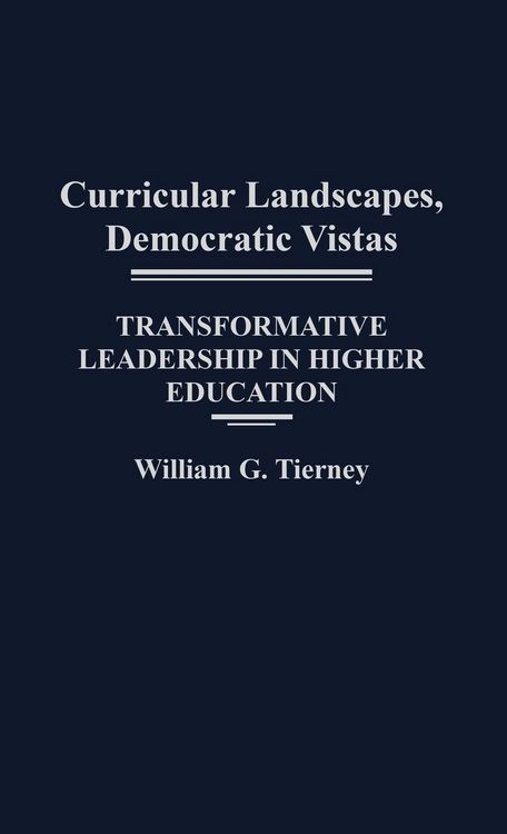 Produktbild: Curricular Landscapes, Democratic Vistas