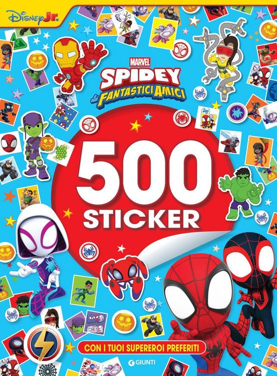 Produktbild: Spidey e i suoi fantastici amici. 500 sticker. Con i tuoi supereroi preferiti