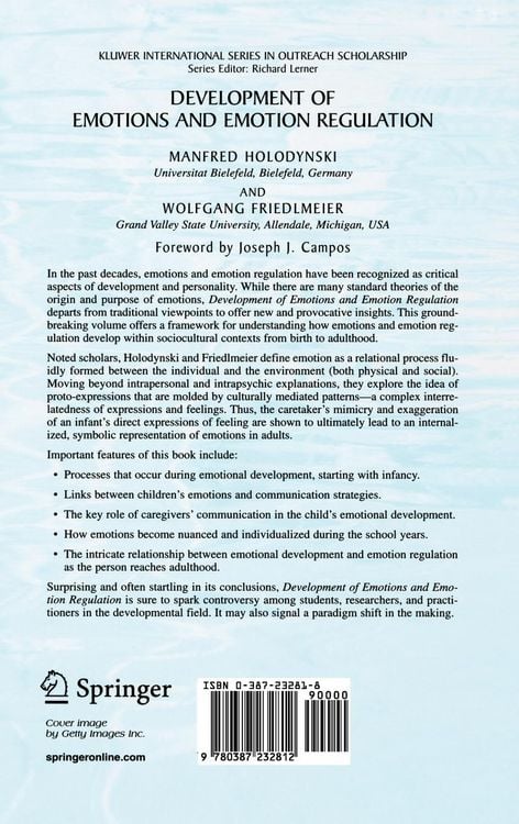 Produktbild: Development of Emotions and Emotion Regulation