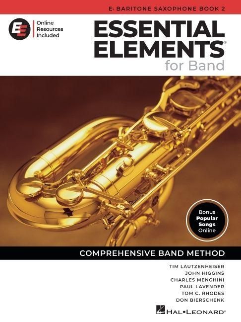 Produktbild: Essential Elements for Band - Eb Baritone Sax Book 2 with Eei