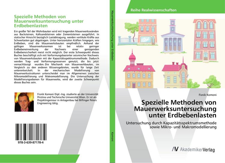 Produktbild: Spezielle Methoden von Mauerwerksuntersuchung unter Erdbebenlasten