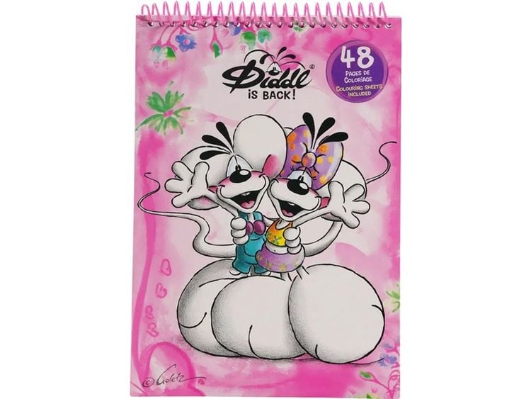 Produktbild: Diddl Malbuch A4, rosa&nbsp;