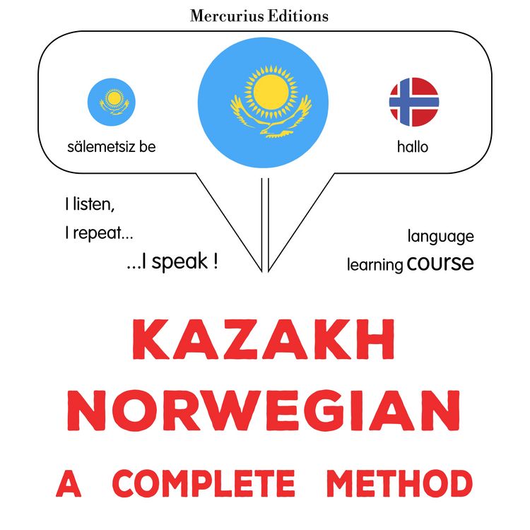 Produktbild: Kazakh - Norwegian : a complete method