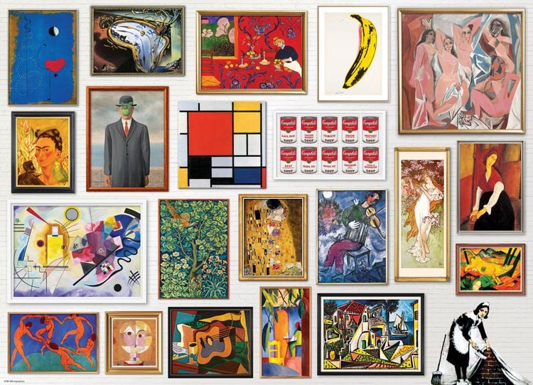Produktbild: Meisterwerke der Modernen Kunst