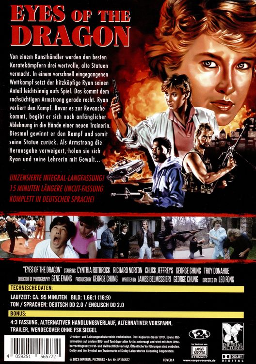 Produktbild: Eyes of the Dragon - Cover A - Limited Edition auf 500 St&uuml;ck - Uncut