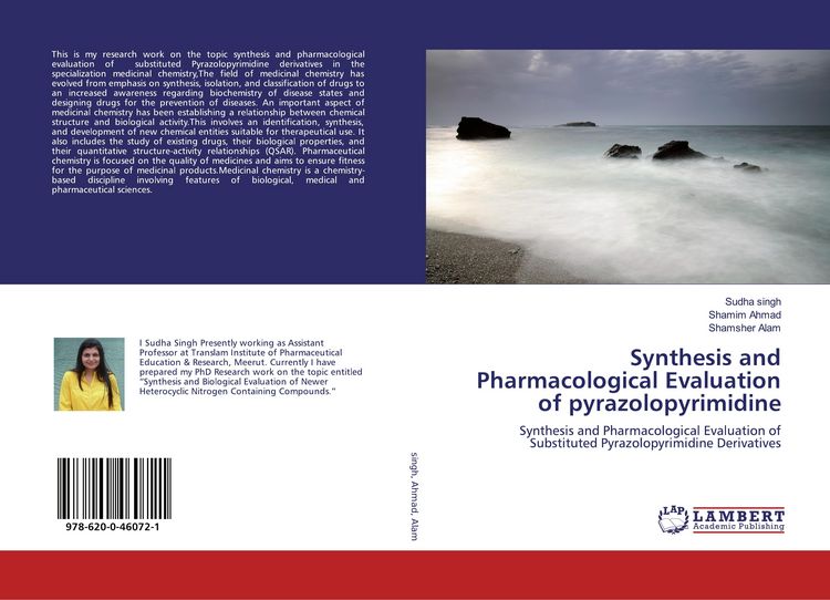 Produktbild: Synthesis and Pharmacological Evaluation of pyrazolopyrimidine