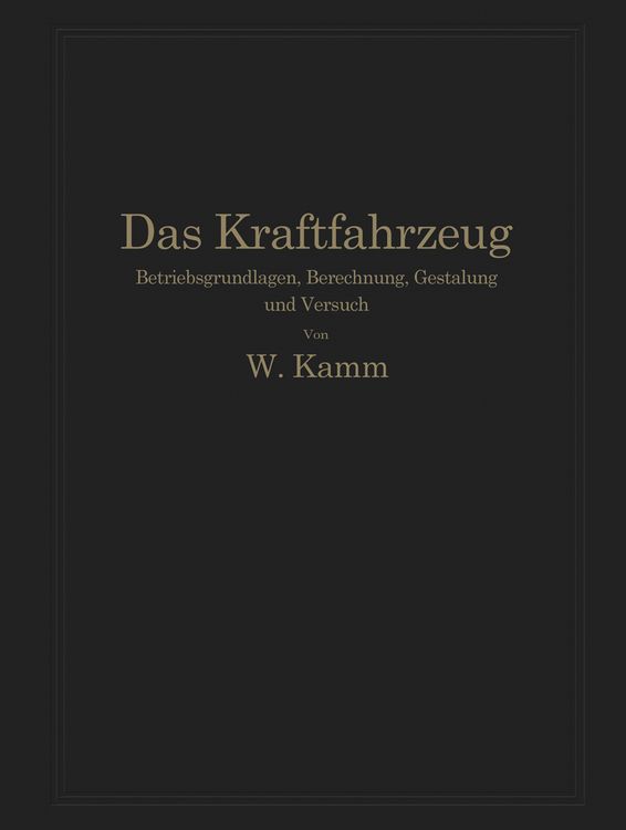 Produktbild: Das Kraftfahrzeug