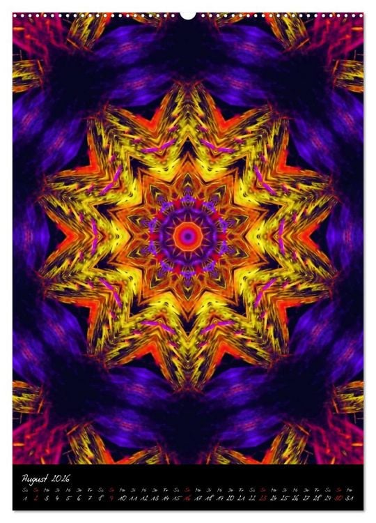 Produktbild: Mandala - Esoterik & Meditation (Wandkalender 2026 DIN A2 hoch), CALVENDO Monatskalender