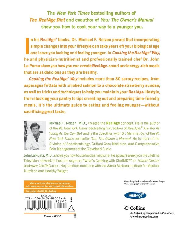 Produktbild: Cooking the RealAge Way