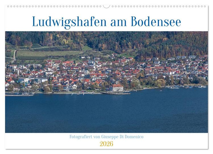 Produktbild: Ludwigshafen am Bodensee (Wandkalender 2026 DIN A2 quer), CALVENDO Monatskalender