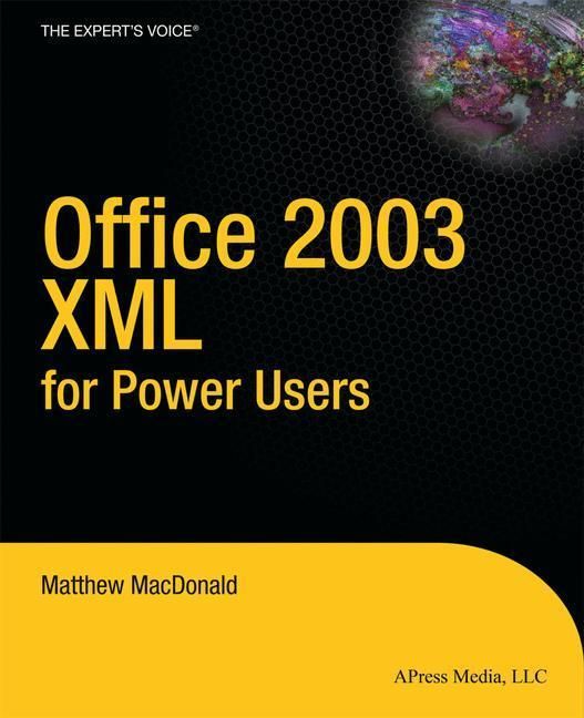 Produktbild: Office 2003 XML for Power Users