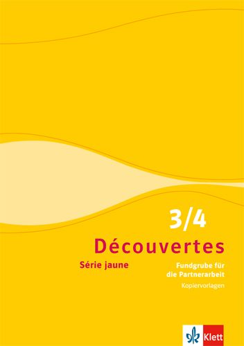 Produktbild: D&eacute;couvertes 3/4. Fundgrube Partnerarbeit/Kopiervorl.