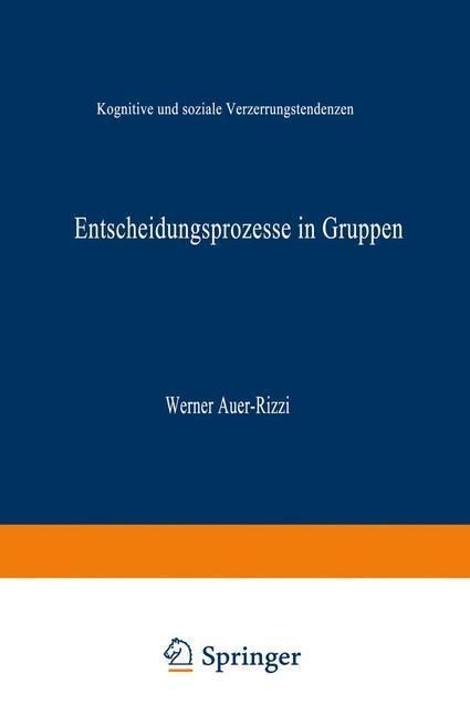 Produktbild: Entscheidungsprozesse in Gruppen