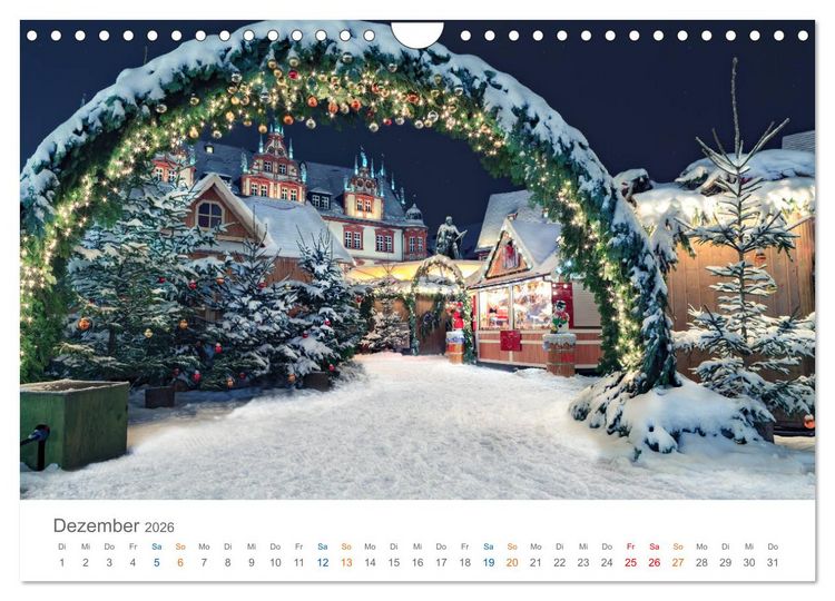 Produktbild: Oberfranken - Bayerns Norden (Wandkalender 2026 DIN A4 quer), CALVENDO Monatskalender