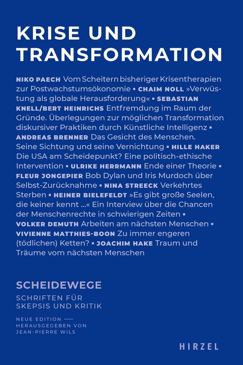 Produktbild: Krise und Transformation