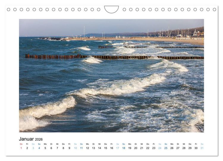 Produktbild: Wundersch&ouml;nes Mecklenburg-Vorpommern (Wandkalender 2026 DIN A4 quer), CALVENDO Monatskalender