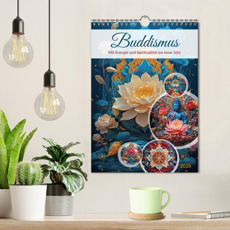 Produktbild: Buddismus (Wandkalender 2026 DIN A4 hoch), CALVENDO Monatskalender