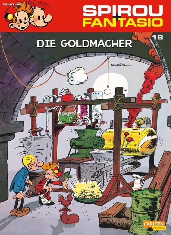 Produktbild: Spirou und Fantasio 18: Die Goldmacher