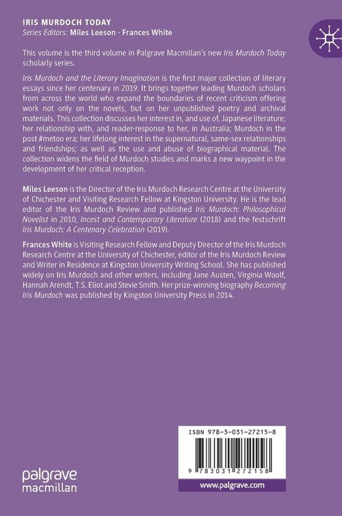 Produktbild: Iris Murdoch and the Literary Imagination