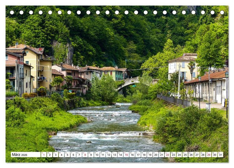 Produktbild: Impressionen vom Luganer See (Tischkalender 2026 DIN A5 quer), CALVENDO Monatskalender