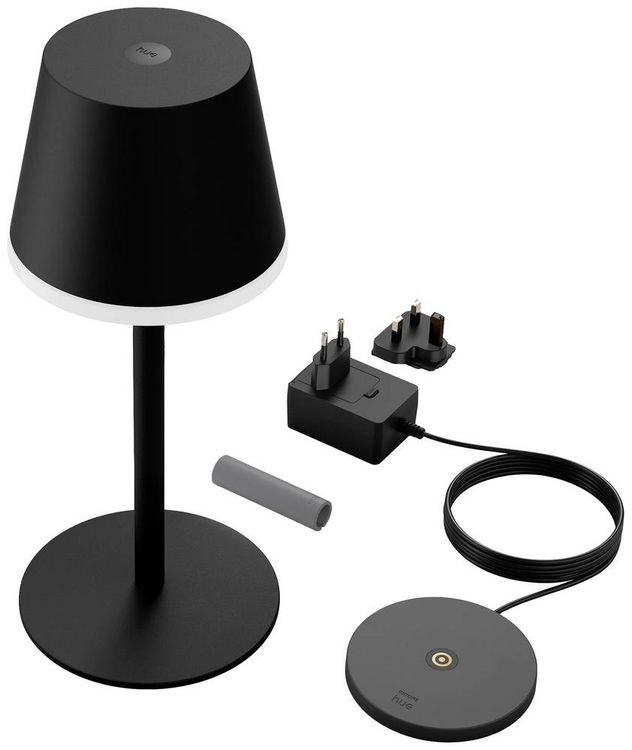 Produktbild: Philips Hue Hue White & Col. Amb. Go 8719514404595 Akku-Tischlampe LED 6.2W Schwarz