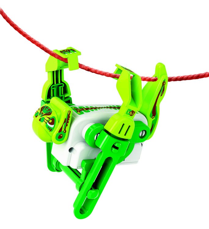 Produktbild: Experimentierset Galileo Action Roboter Climber gr&uuml;n/wei&szlig;