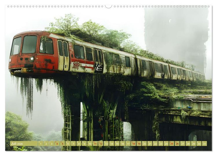 Produktbild: Nach uns die Wildnis (hochwertiger Premium Wandkalender 2026 DIN A2 quer), Kunstdruck in Hochglanz