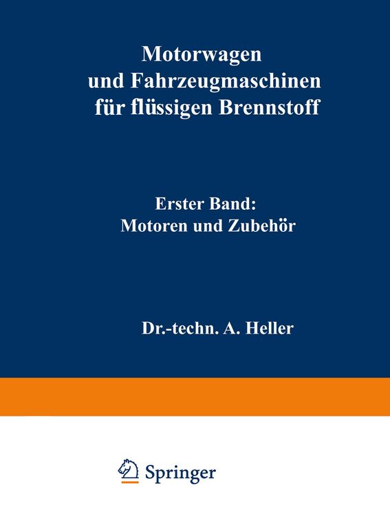 Produktbild: Motorwagen und Fahrzeugmaschinen f&uuml;r fl&uuml;ssigen Brennstoff
