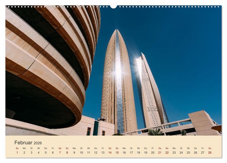 Produktbild: Kuwait - Moderne trifft Tradition (hochwertiger Premium Wandkalender 2026 DIN A2 quer), Kunstdruck in Hochglanz