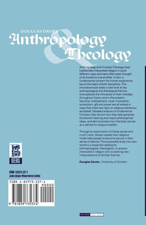 Produktbild: Anthropology and Theology