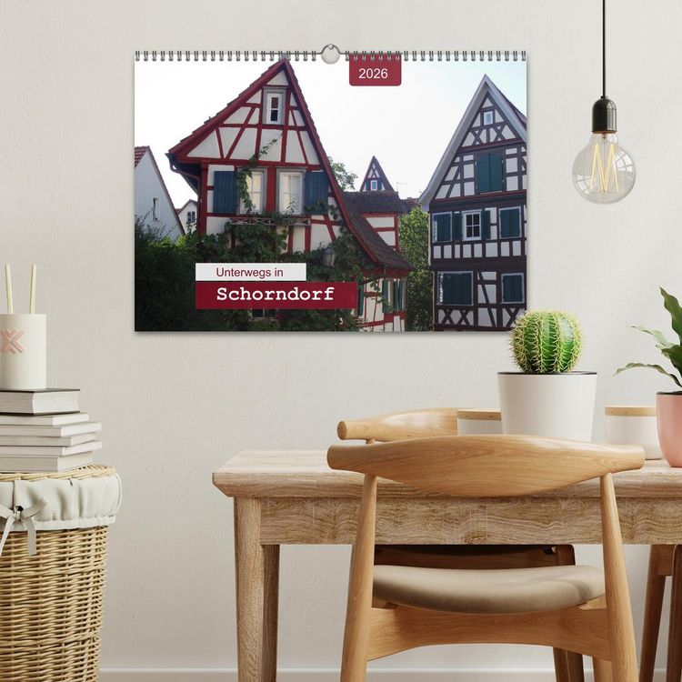 Produktbild: Unterwegs in Schorndorf (Wandkalender 2026 DIN A3 quer), CALVENDO Monatskalender