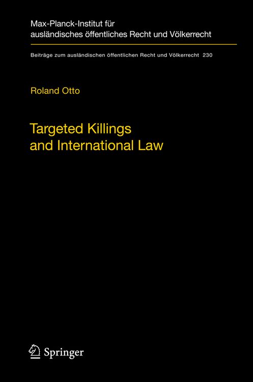 Produktbild: Targeted Killings and International Law