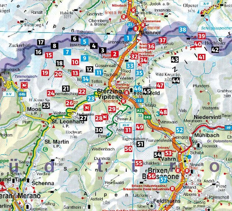 Produktbild: ROTHER Wanderf&uuml;hrer Rund um Sterzing