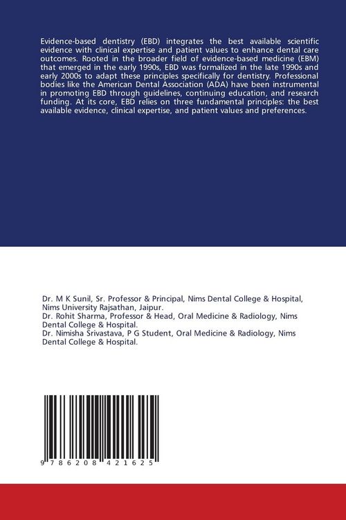 Produktbild: Evidence-Based Dentistry