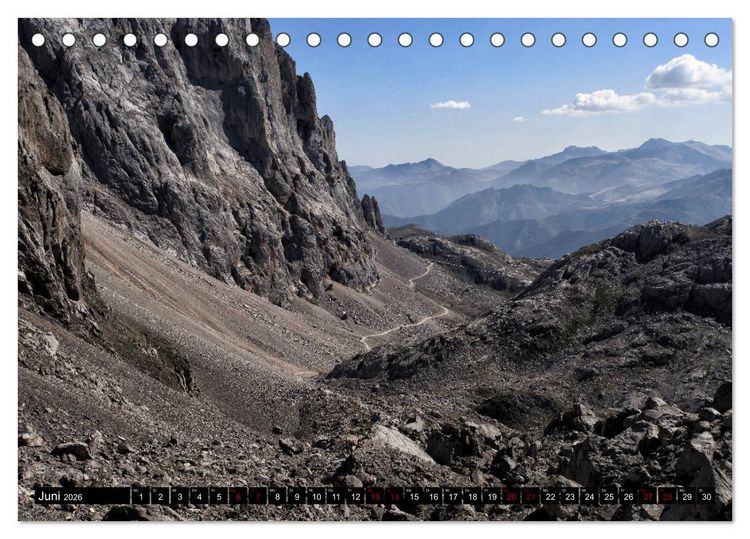 Produktbild: NATIONALPARK PICOS DE EUROPA (Tischkalender 2026 DIN A5 quer), CALVENDO Monatskalender